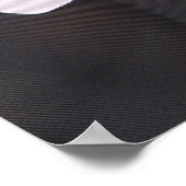 Schädel- und Krebstiftposter Poster (Ecke)