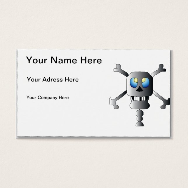 Schädel und Kreuzknochen (Vorderseite)