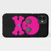 Schädel und Kreuzknochen Case-Mate iPhone Hülle (Rückseite (Horizontal))