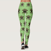Schädel und Kreuzknochen, Leggings (Rückseite)
