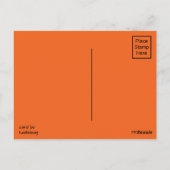 Schädel und Kreuzknochen Postkarte (Rückseite)