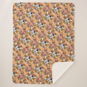 Schädel und Kreuzknochen Sherpadecke (Vorderseite)