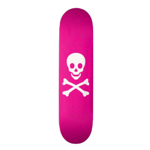 Schädel und Kreuzknochen Skateboard