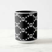 Schädel und Kreuzknochen Tasse (Zentrum)