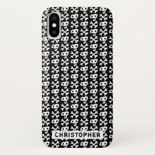 Schädel- und Kreuzknochendesign Case-Mate iPhone Hülle