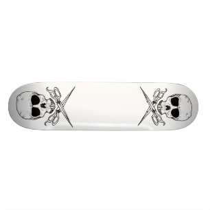 Schädel-und-Kreuzscheren, Skateboard
