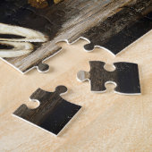 Schädel und Kruste Stillleben im Herbst Puzzle (Seite)