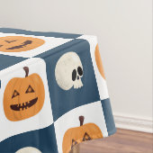 Schädel und Kürbis Tischdecke (Beispiel)