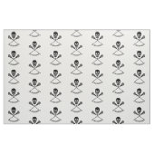 Schädel und Lacrosse-Schläger Stoff (Fat Quarter (45,7 x 55,9 cm))