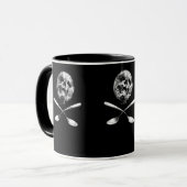 Schädel und Löffel Tasse (Vorderseite Links)