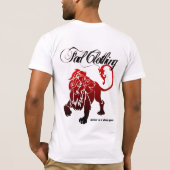 SCHÄDEL UND MIC T-Shirt (Rückseite)