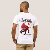 SCHÄDEL UND MIC T-Shirt (Schwarz voll)