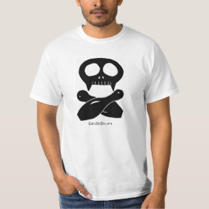 Schädel und Quertoby T-Shirt