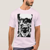 Schädel und Ringe T-Shirt (Vorderseite)