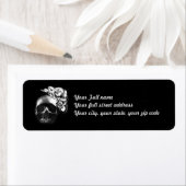 Schädel und Rose (Insitu)