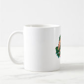 Schädel und Rose Kaffeetasse (Links)