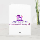 Schädel und Rosen Karte (Rückseite)