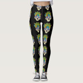 Schädel und Saccharose Leggings (Vorderseite)