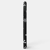 Schädel und Schneeflocken Case-Mate iPhone Hülle (Hinten/Links)