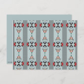 Schädel und Spinnen Postkarte (Vorne/Hinten)