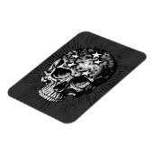 Schädel und Steine III Magnet (Linke Seite)