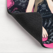 "Schädel und Sterne" Mousepad (Ecke)