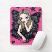 "Schädel und Sterne" Mousepad (Mit Mouse)