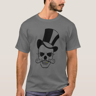 SCHÄDEL und ZYLINDER T-Shirt