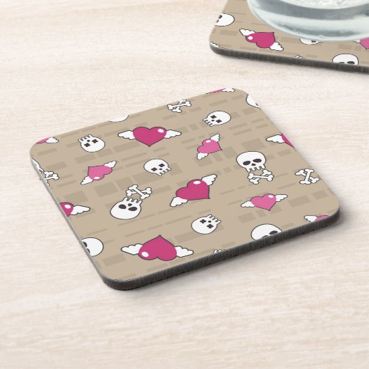 Schädel Untersetzer (Linke Seite)