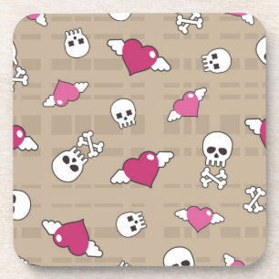 Schädel Untersetzer