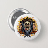 Schädel, Vampire und Schläger kundengerecht durch Button (Vorne & Hinten)