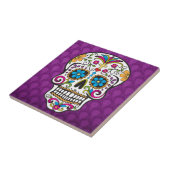 Schädel verziert fliese (Seite)