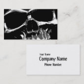 Schädel Visitenkarte (Vorne/Hinten)