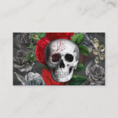 Schädel Visitenkarte (Rückseite)