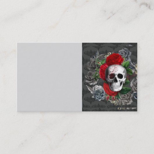 Schädel Visitenkarte (Vorderseite)