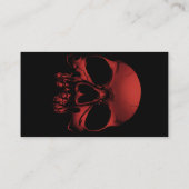 Schädel Visitenkarte (Rückseite)