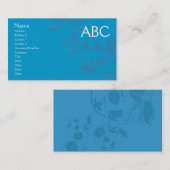 Schädel-Visitenkarte Visitenkarte (Vorne/Hinten)