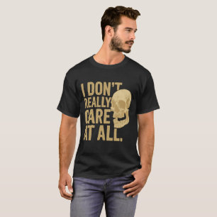 Schädel von Apathy - Vintages T-Shirt der Rebellen