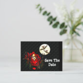 Schädel von Liebe und Fledermäusen Begleitkarte (Stehend Vorderseite)