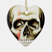 Schädel warpaint keramikornament (Rechts)