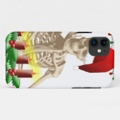 Schädel Weihnachten Case-Mate iPhone Hülle (Rückseite (Horizontal))