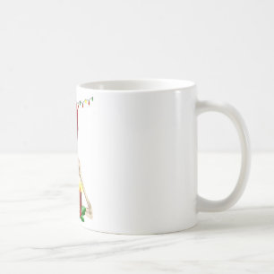 Schädel Weihnachten Kaffeetasse