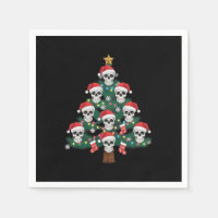 Schädel-Weihnachtsbaum-Pyjama Cooler Skelett-Weihn