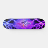 Schädel WIKINGER KRIEGER Skateboard (Horizontal)