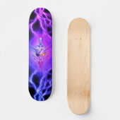 Schädel WIKINGER KRIEGER Skateboard (Vorderseite)