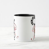 Schädel-Zuckerstange Tasse (Zentrum)