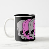 Schädel Zweifarbige Tasse (Links)