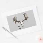 Schädeladler Rechteckiger Aufkleber (Umschlag)