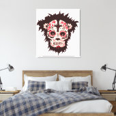 Schädelaffen Leinwanddruck (Insitu (Schlafzimmer))