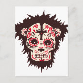 Schädelaffen Postkarte (Vorderseite)